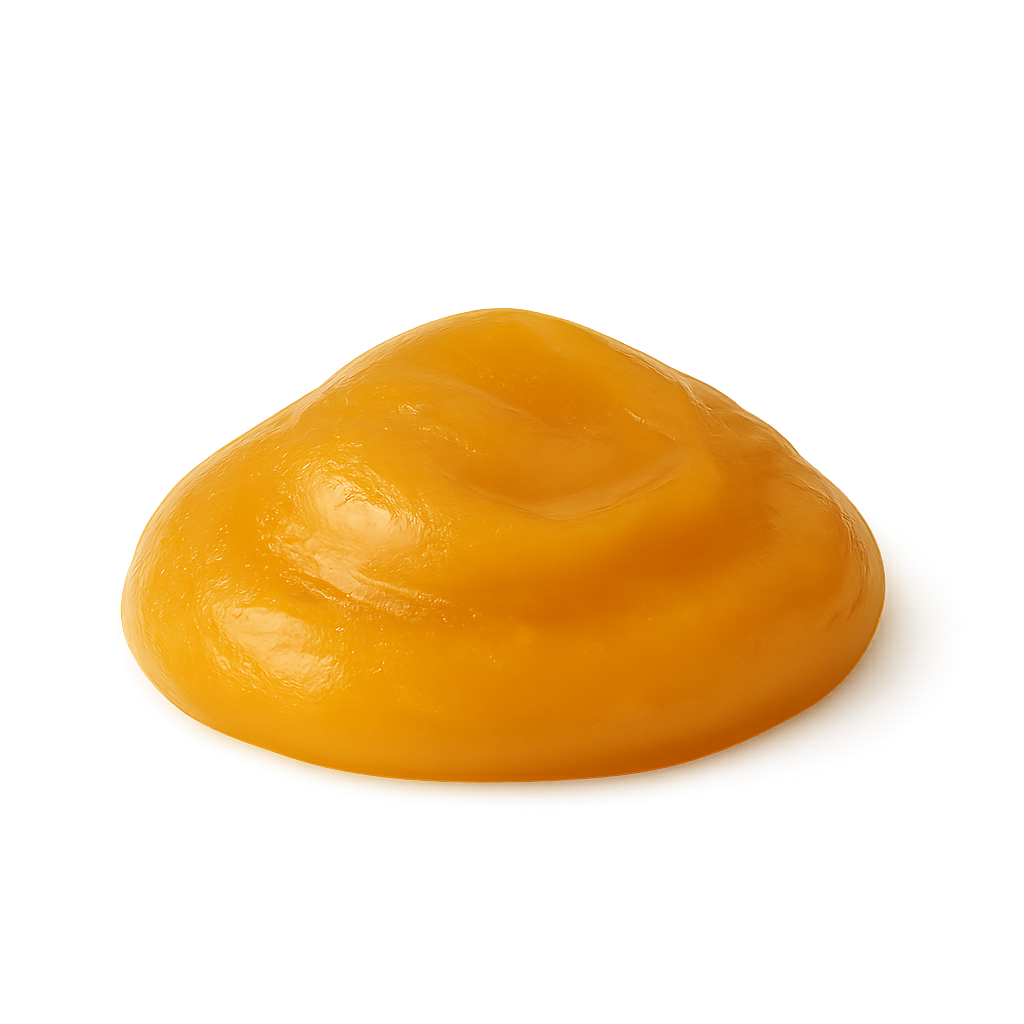 A detailed image of lanolin, showcasing its natural, waxy texture and pale yellow color. This illustration of what is lanolin highlights its form, often seen as lanolin balm or a component of lanolin oil, crucial for understanding its role in hair clay. The presence of lanolina (Spanish for lanolin) and lanoline (French for lanolin) underscores its global recognition as a conditioning agent. This emollient lanolin for hair is a key ingredient, providing moisture and hold in hair products.